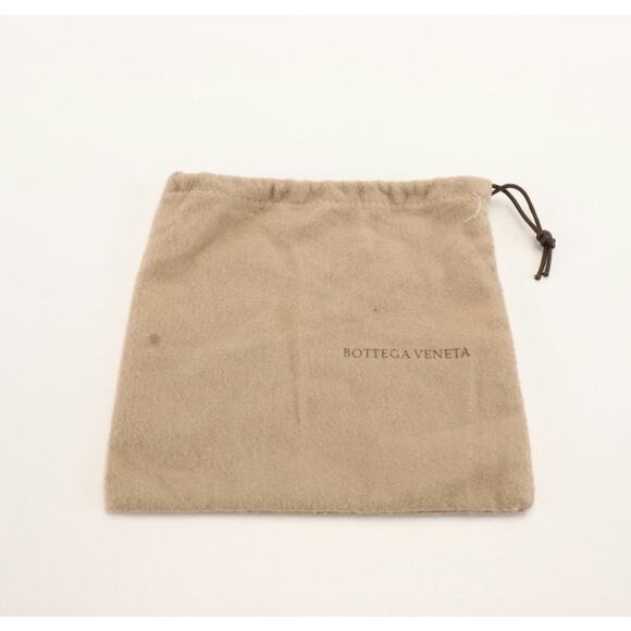 Bottega Veneta Intrecciato Print Yellow Nylon Cosmetic Bag - Picture 10 of 10